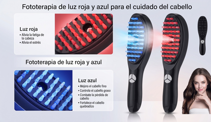 Cepillo de terapia capilar con vapor